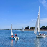 Schnuppersegeln am Speicherbecken – großes Interesse bei Groß und Klein Bild 9